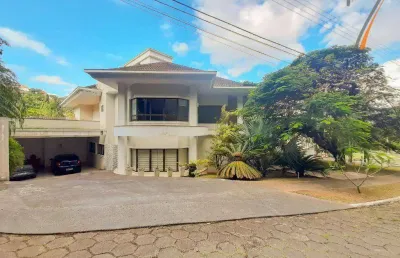 Casa com 5 dormitórios à venda, 477 m² por r$ 4.200.000,00 - carvoeira - florianópolis/sc