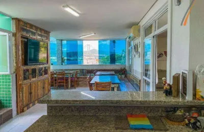Cobertura com 4 dormitórios à venda, 300 m² por r$ 2.490.000,00 - estreito - florianópolis/sc