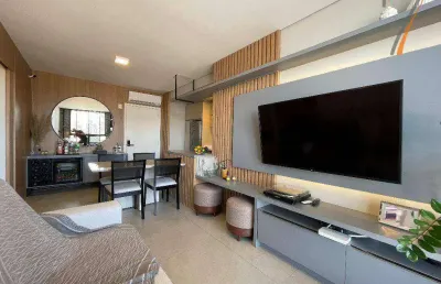 Atlantique - padrão koerich - apartamento com 2 dormitórios à venda por r$1.200.000 - estreito - florianópolis/sc