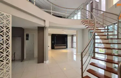 Apartamento com 4 dormitórios para alugar, 324 m² por r$ 19.865,00/mês - centro - florianópolis/sc