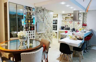 Apartamento com 2 dormitórios à venda, 106 m² por r$ 790.000,00 - barreiros - são josé/sc