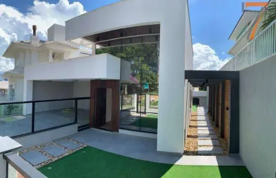 Casa com 3 dormitórios à venda, 163 m² por r$ 1.790.000,00 - cidade universitária pedra branca - palhoça/sc