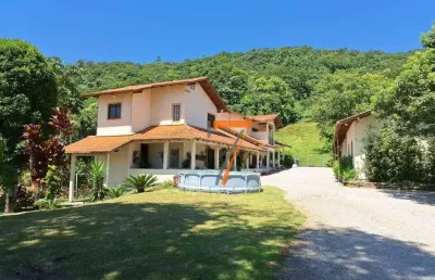 Sítio com 3 dormitórios à venda, 60500 m² por r$ 5.320.000,00 - beira rio - biguaçu/sc