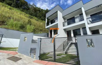 Casa com 2 dormitórios à venda, 81 m² por r$ 460.000,00 - potecas - são josé/sc