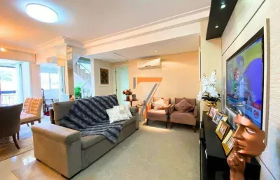 Cobertura com 2 dormitórios à venda, 125 m² por r$ 1.597.000,00 - coqueiros - florianópolis/sc