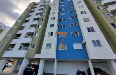 Apartamento com 2 dormitórios à venda, por r$ 315.000 - cidade universitária pedra branca - palhoça/sc