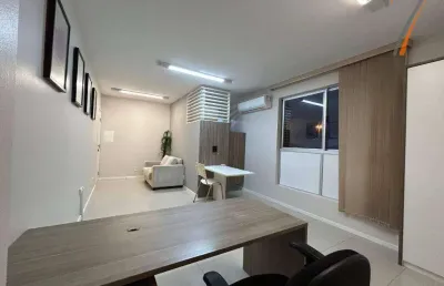 Sala para alugar, 30 m² por r$ 1.853,00/mês - estreito - florianópolis/sc