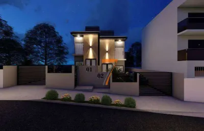 Casa com 2 dormitórios à venda, 79 m² por r$ 499.000,00 - jardim janaína - biguaçu/sc