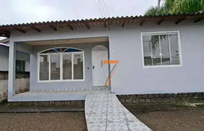 Casa com 2 dormitórios para alugar, 80 m² por r$ 3.951,00/mês - universitário - biguaçu/sc