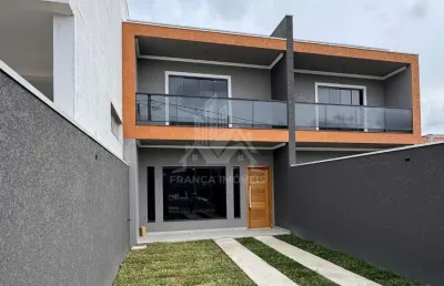 Sobrado para venda em curitiba, pinheirinho, 3 dormitórios, 1 suíte, 3 banheiros, 1 vaga