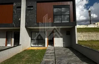 Sobrado para venda em curitiba, xaxim, 3 dormitórios, 1 suíte, 3 banheiros, 2 vagas