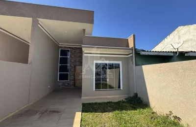 Casa para venda em fazenda rio grande, gralha azul, 3 dormitórios, 1 suíte, 2 banheiros, 1 vaga