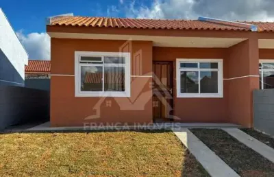 Casa para venda em fazenda rio grande, gralha azul, 2 dormitórios, 1 banheiro, 2 vagas