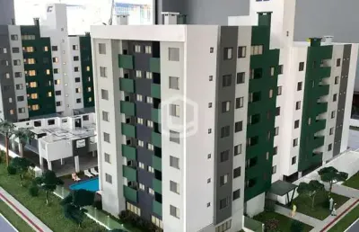Residencial parque cataluña - apartamento 2 dormitórios - são luis - criciúma