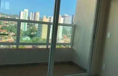 Flat mobiliado em andar alto e com vista para o mar - 34m² - ponta negra