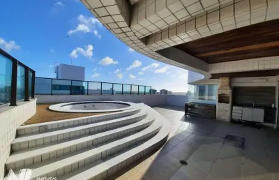 Bossa nova em capim macio - cobertura linear com 240m² - 3suites - jacuzzi