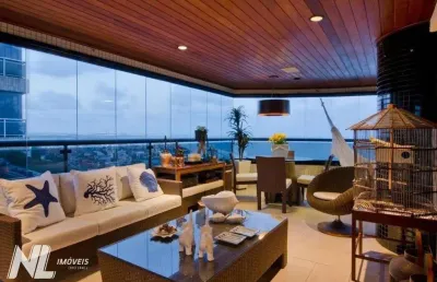 Apartamento alto padrão  com 4 suítes à venda, 449m² - petrópolis - natal/rn