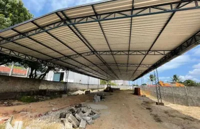 Galpão para alugar, 750 m² por r$ 7.000/mês - candelária - natal/rn