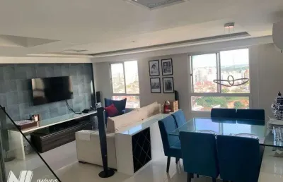 Cobertura com 3 dormitórios à venda, 126 m² por r$ 850.000,00 - neópolis - natal