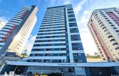 Flat com 1 dormitório para alugar, 45 m² por r$ 3.600,00/mês - areia preta - nat