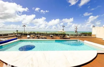 Apartamento alto padrão exclusivo em areia preta - vista mar - 480m² - 5suites -