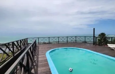 Flat com vista mar à venda, 35 m² por r$ 250.000 - ponta negra - natal/rn
