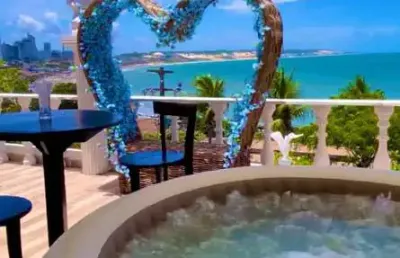 Mansão em ponta negra - vista mar - triplex - 381m² - no lugar mais alto de pont