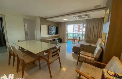 Apartamento em lagoa nova - 136m², 3suites - heitor villa lobos