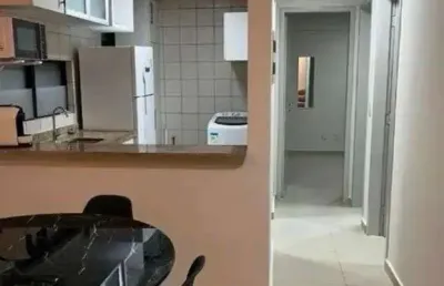 Apartamento mobiliado com 2 dormitórios à venda, 50 m² por r$ 290.000 - ponta ne