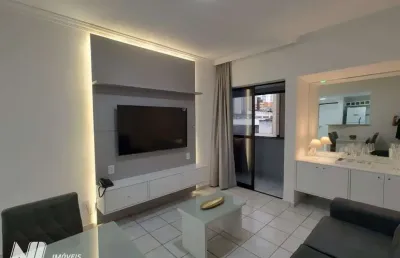 Apartamento com 1 dormitório à venda, 53 m² por r$ 295.000,00 - tirol - natal/rn