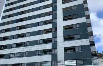 Flat beira mar com 1 suíte de 31 m² em areia preta - natal/rn