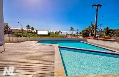 Flat com 1 dormitório à venda, 36 m² por r$ 160.000,00 - praia do meio - natal/r
