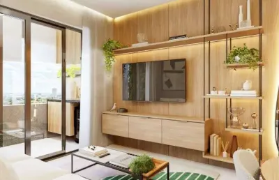 Apartamento com 2 dormitórios à venda, 52 m² por r$ 350.000 - nova parnamirim -