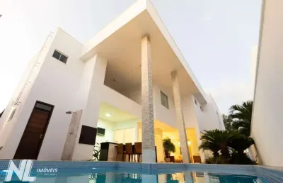 Casa com 4 dormitórios à venda, 418 m² por r$ 3.200.000,00 - lagoa nova - natal/