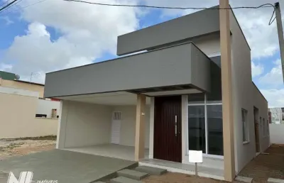 Casa nova - com 120m² no ecoville ii - acabamento de alto padrão - aceita financ