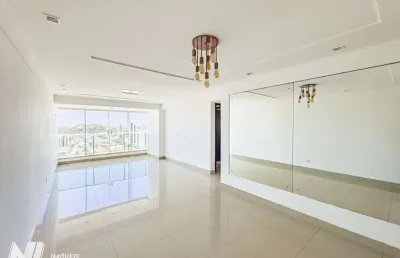 Apartamento com 109m² 3quartos 2suites - andar alto, vista livre - 2vagas