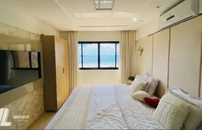 Apartamento vista mar - em areia preta - 129m² - 3quartos - 2 vagas