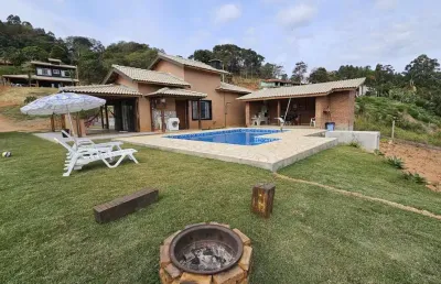Chácara para venda em pedra bela, zona rural, 4 dormitórios, 3 suítes, 6 banheiros, 2 vagas