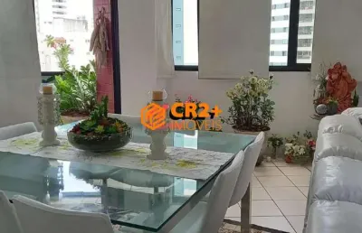 Apartamento para vender com 3 quartos 3 suítes,125m² boa viagem.