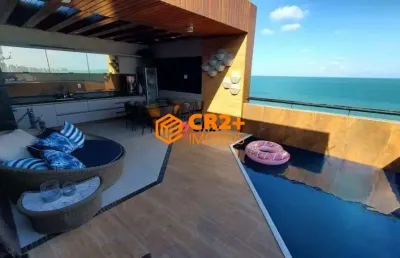 Cobertura a venda 230 m2 com 4 quartos 4 suítes em boa viagem em recife