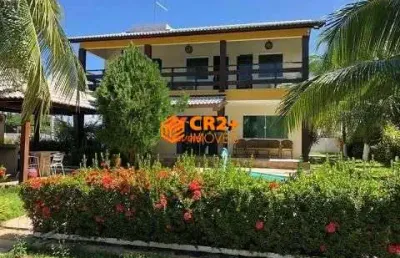 Casa a venda em condomínio com 300m² ,5 quartos, 2 suítes no cupe, porto de gali