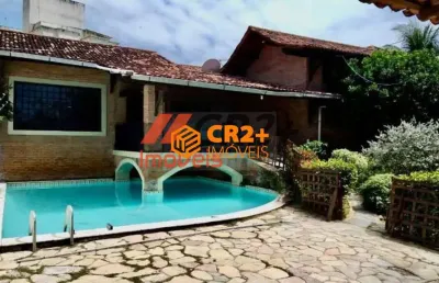 Casa a venda com 450m² e 4 quartos, 3 suítes + dce e piscina em candeias - jaboa