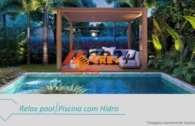 Flat lançamento a venda com 1 quarto, 33m²  em casa forte