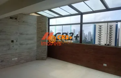 Cobertura a venda com 4 quartos, 2 suítes na tamarineira- 220m² em recife