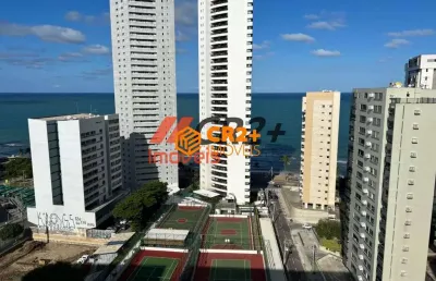 Apartamento a venda com 3 quartos em boa viagem- 115m² com vista livre do mar