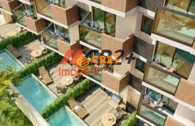 Flat à venda, lançamento vila porto em porto de galinhas 30², entrega em 2025.