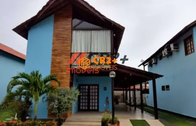 Vende excelente casa em carneiros, 05 quartos, 03 suítes, município de tamandaré