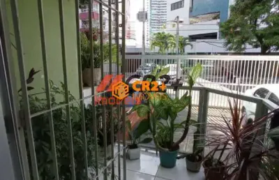 Apartamento a venda 90m2 com 3 quartos, 1 suíte em boa viagem.