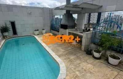 Cobertura a venda com 04 quartos 02 suítes em boa viagem 320m2 na navegantes
