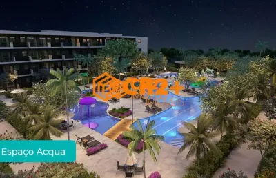 Flat a  venda com 1 quarto 1 suíte em muro alto - porto de galinhas em ipojuca